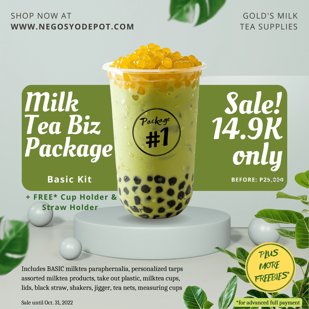 14.9K Milktea Negosyo Package #1