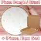 11" Round PREMIUM Pizza Dough & Corrugated Box Set - RETAIL