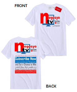 Custom T-Shirts WHITE (BIG PRINTS, BACK & FRONT) - WHOLESALE