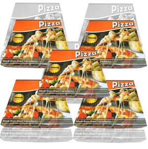 10" Claycoated Pizza Box DELI ORANGE
