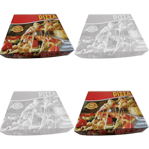 10" Claycoated Pizza Box DELI RED (WHOLESALE)