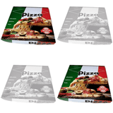 11" Claycoated Pizza Box ITALIAN STYLE